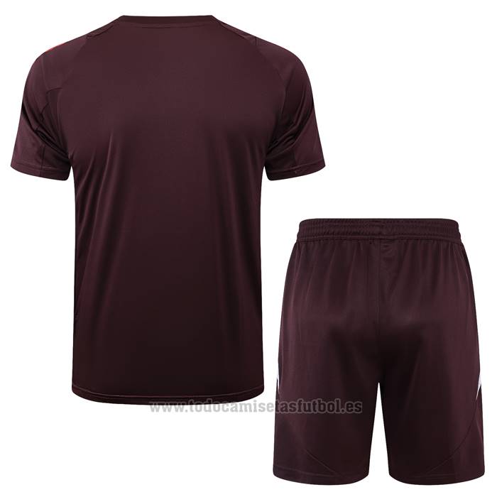 Chandal del Bayern Munich Manga Corta 2024-2025 Rojo - Pantalon Corto